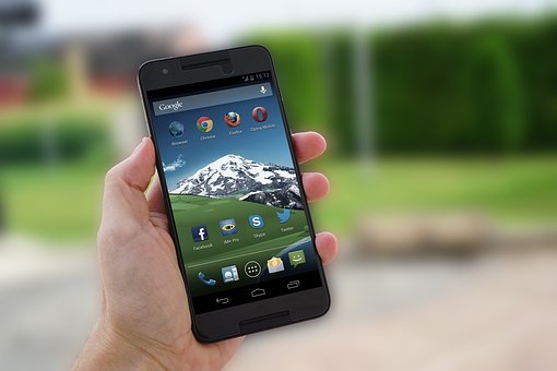 a smartphone